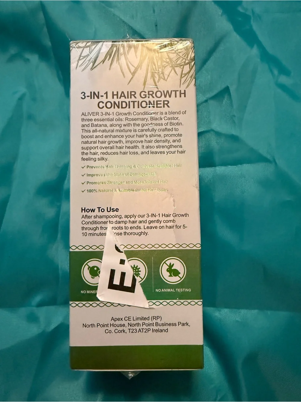 3-in-1 Hair Growth Conditioner - Green